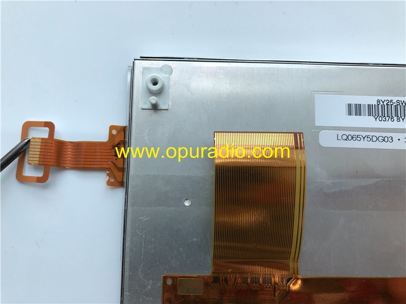 Sharp LQ065Y5DG03 with 8Pin touch screen Digitizer for 2010-2013 Hyundai Tucson car navigation 96560-2S100TAP Genesis