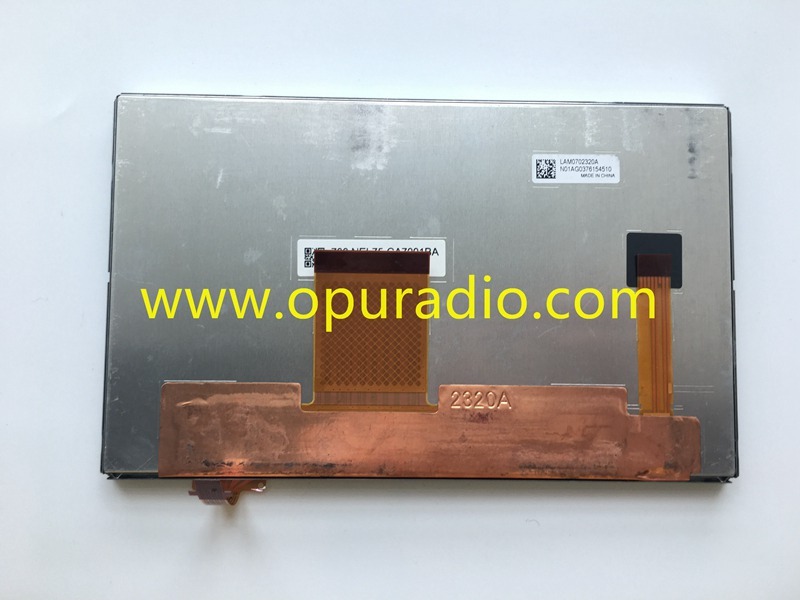 FUJITSU TEN 7Inch LCD display LAM0702320A with touch digitizer for 2016 2017 Toyota RAV4 2017 86100-42241 Camry