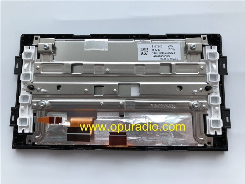 GCX156AKS-E 7.0inch Display capacitive Touch screen for 15-17 Citroen C4 C3 Peugeot 408 308 T9 car INFOR display