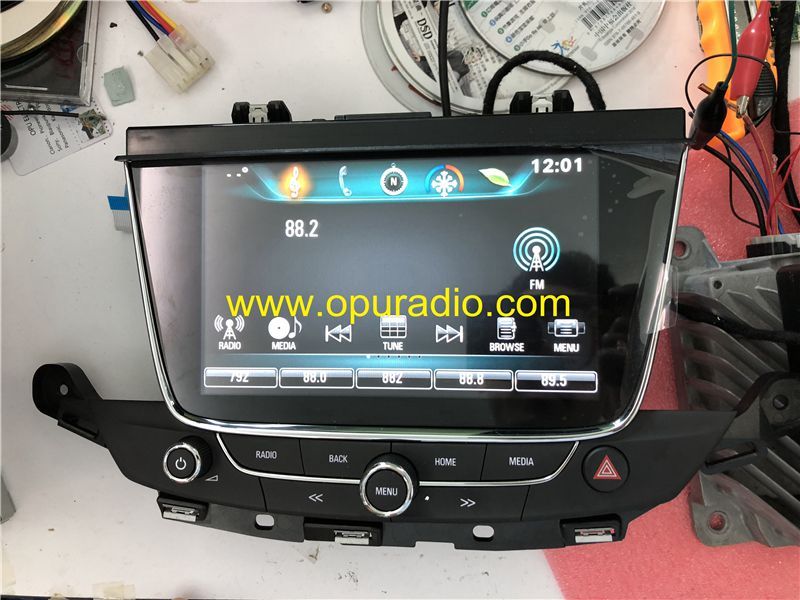GM 26210918 INFO Display Touch screen DELPHI for 2015 2016 Opel Astra Vauxhall car navigation Audio