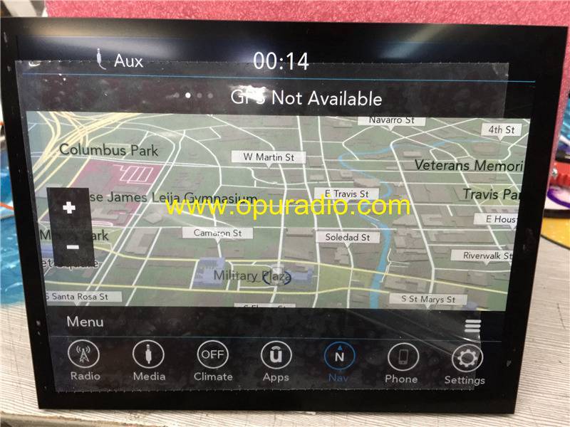 LG Display LA084X01 SL01 Monitor with Capacitive Touch screen Digitizer for 15-17 HARMAN VP4R Chrysler 300 Dodge Charger Jeep Grand Cherokee