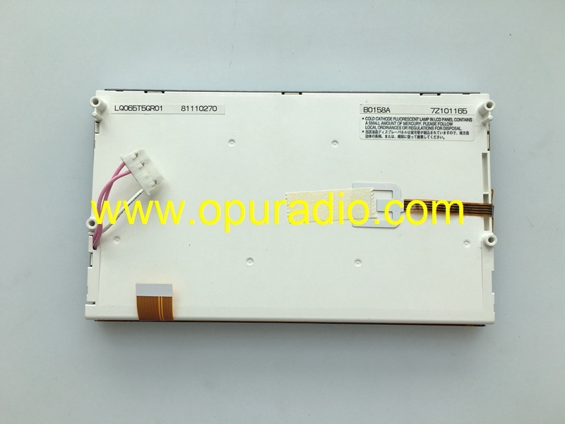 6.5Inch LCD Display LQ065T5GR01 touch screen panel for TOYOTA HILUX car GPS Navigation LCD monitor digitizer