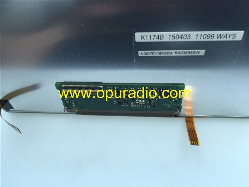 Sharp Display LQ070Y5DG09 Monitor with touch screen Digitizer for 2016 Toyota SCION FR-C IM TC car Pioneer PT546-0016