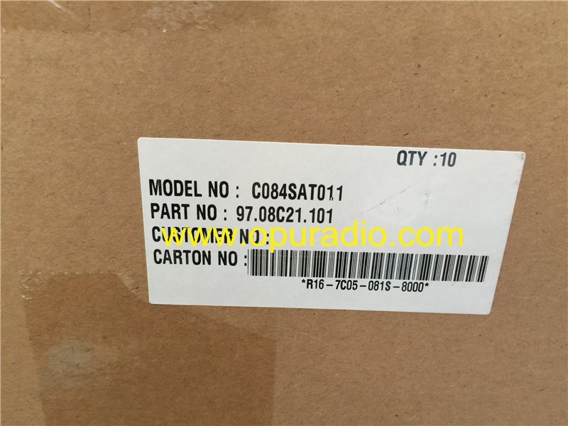 C084SAT01.1 with Touch Screen Digitizer for 2017 2018 MASERATI QUATTROPORTE S Q4 GTS CAR Navigation HARMAN VP4 NA SIRIUS