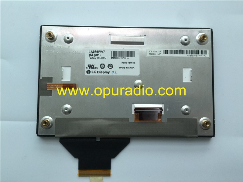 LG Display LA070WV7 (SL)(01) with Touch screen Digitizer 15-17 KIA Forte Navigation Sirius XM 96560-A7560WK HD Radio