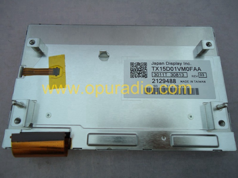 Hitachi display TX15D01VM0FAA screen LCD module 2129488 JAPAN for mercedes E class W212  W204 C car audio radio navigation