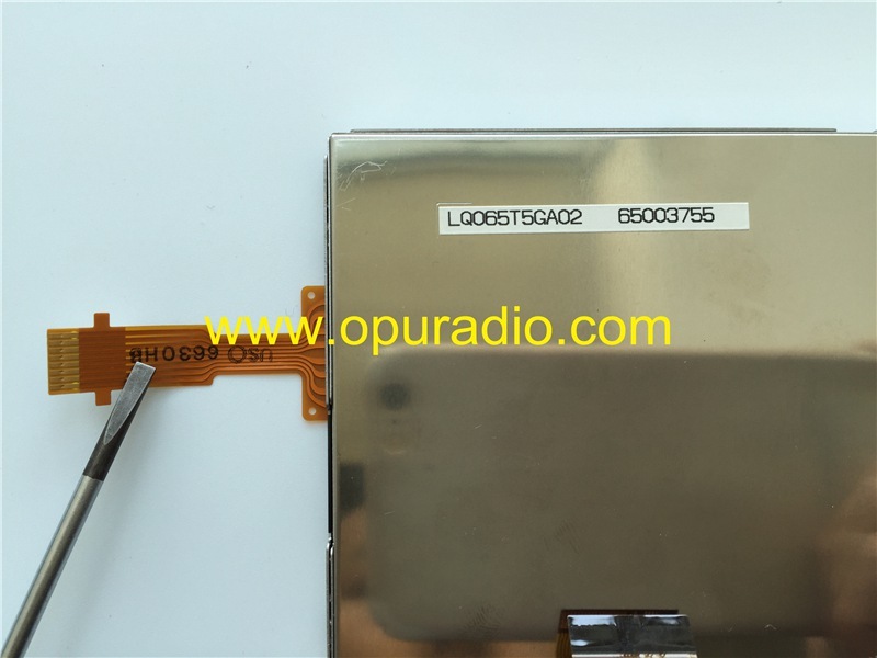 LCD Display LQ065T5GA02 with touch screen digitizer for 2004-2010 Toyota Sienna 86120-08160 JBL Navigation