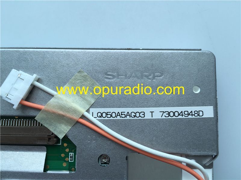 LQ5AW136 LQ050A5AG03 5.0inch LCD display for Porsche VW Touareg Alfa-Romeo 166 Audi Car Audio