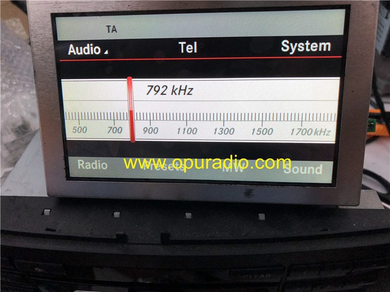 Hitachi display TX15D01VM0FAA screen LCD module 2129488 JAPAN for mercedes E class W212  W204 C car audio radio navigation