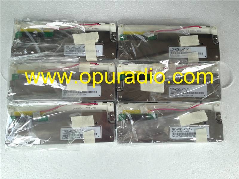 SANYO 4.9 inch screen TM049WB-22L33 LCD display for Mercedes-Benz car navigation