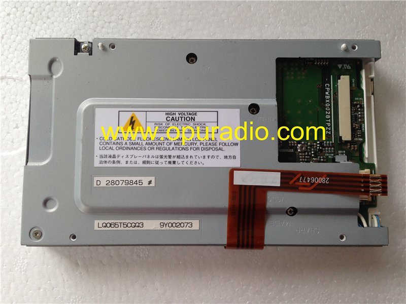 Sharp LQ065T5CGQ2 LQ065T5CGQ3 LCD display with touch screen monitor for Mitsubishi Chrysler Buick Delphi Digitizer Navigation