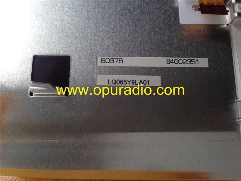 Sharp LQ065Y9LA01 LCD Display screen LQ065Y9LA02 monitor for BMW E60 E61 E63 E64 E91 E92 E93 CIC MID AL9053 65-10479Z01-B car audio radio Navigation