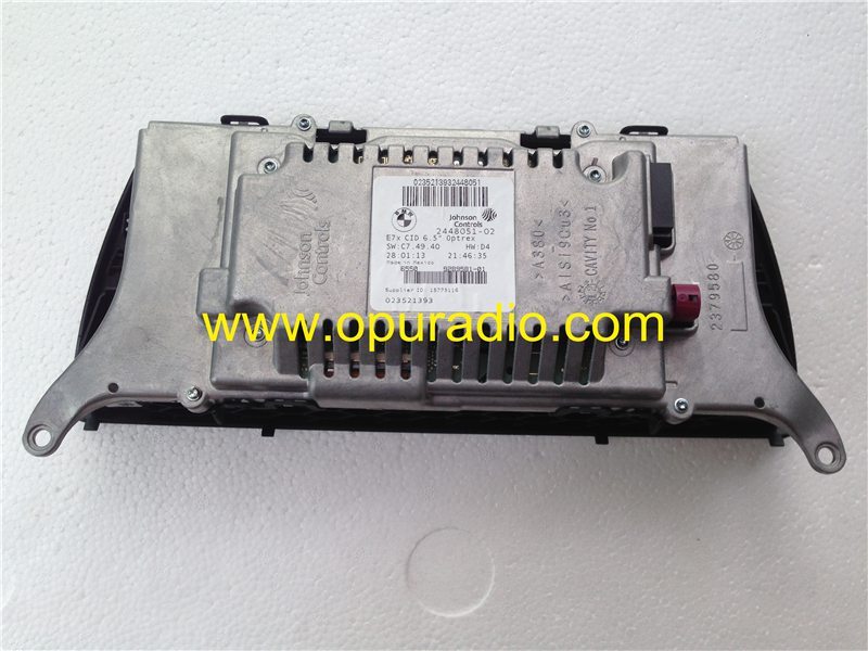 Johnson Controls 9289581-01 complete LCD display monitor for BMW E7X X5 car satellite radio
