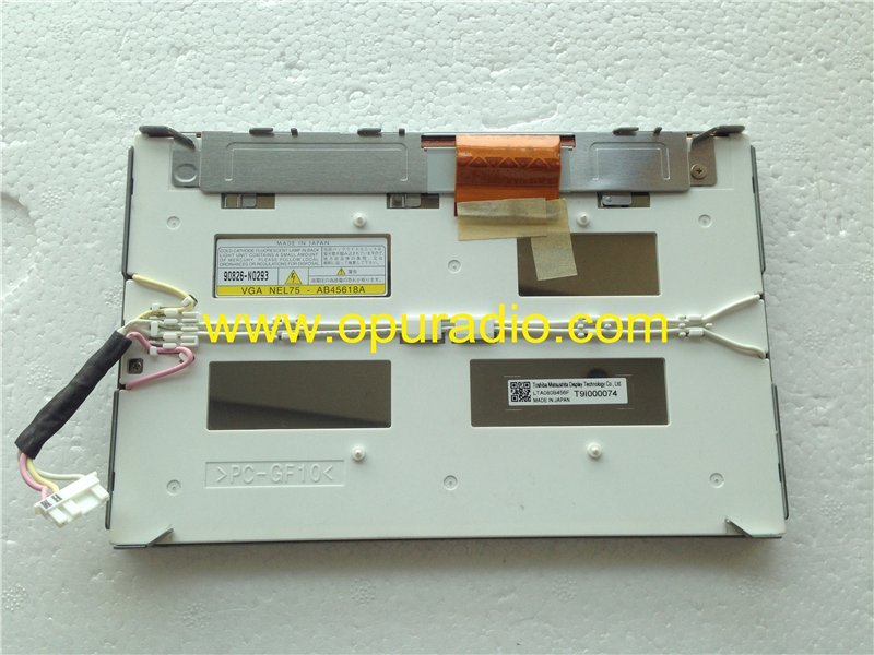 LTA080B456F Toshiba Display LCD monitor 8 inch screen for Toyota Denso Lexus Car Navigation audio