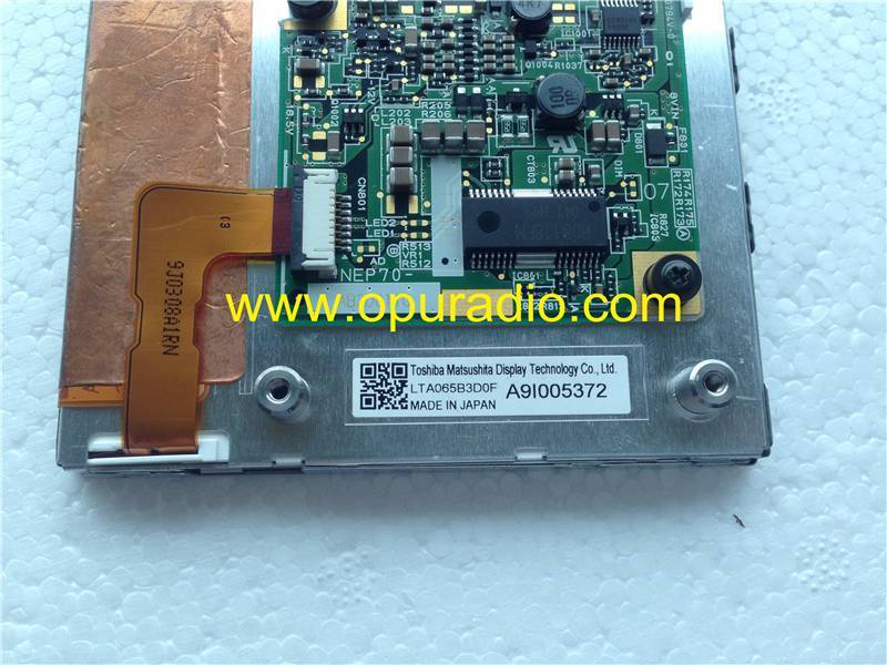 Toshiba Display LTA065B3D0F LT065AB3D600 LCD monitor screen for Audi A3 A4 A6 A6L R8 TT Lamborgini RNS-E DVD Navigation
