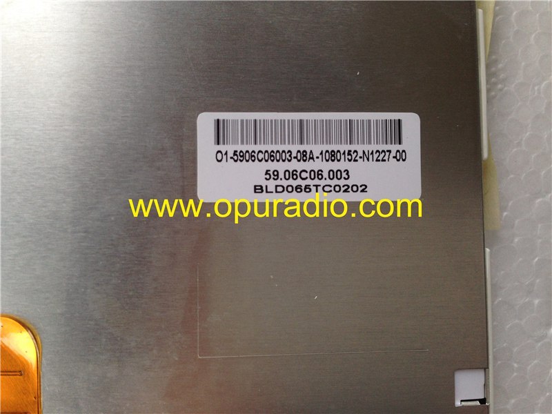 AUO Monitor C065QW04 BLD065TC0202 C065QVN01 LCD Display screen for 2011-2014 AUDI A6 C7 A7 MMI 4G Multimedia 4G1919601C BROSE car CD player Navigation