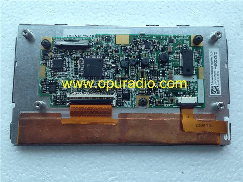Toshiba Display LTA065B3D0F LT065AB3D600 LCD monitor screen for Audi A3 A4 A6 A6L R8 TT Lamborgini RNS-E DVD Navigation