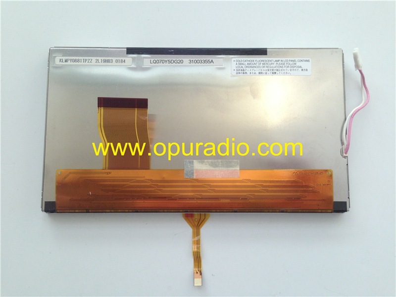 SHARP LQ070Y5DG20 LCD Display Monitor with touch screen for Hyundai KIA Car DVD radio Navigation