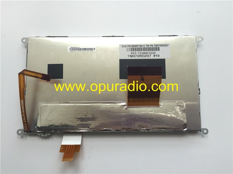 Touch Screen Digitizer for TM070RDZ07 Display monitor for Citroen C4 Audio Mitsubishi Lancer radio