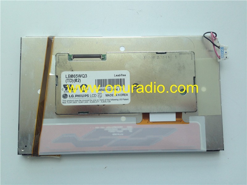 LG PHILIPS LCD Display LB065WQ3 TD02 (TD) (02) with touch screen for Hyundai KIA car audio navigation GPS