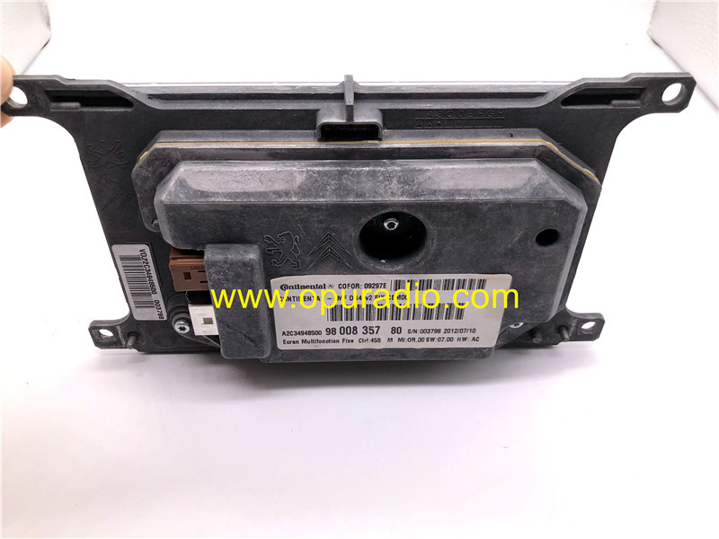 Continental 9800835780 EMF DG4 INFO Display A2C34948500 CID RNEG 2 for Peugeot 508 RT6 Citroen DS5 car Navigation Monitor
