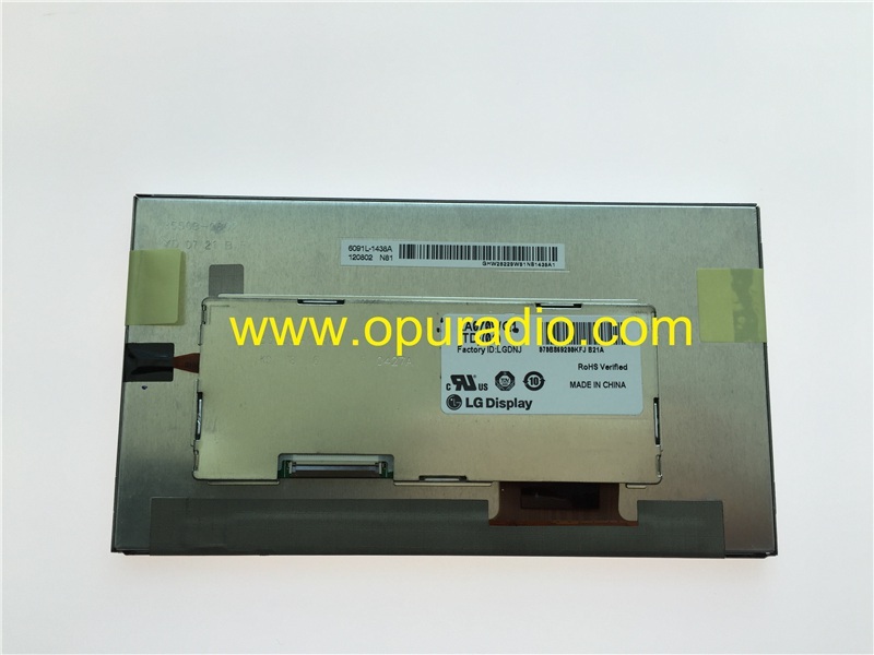 LG Display LA070WQ1 TD01 (TD)(01) TD02 (TD)(02) LCD Monitor Screen for GM Buick Opel Vaxuhall car CD DVD navigation audio GPS radio Bosch Media car tu
