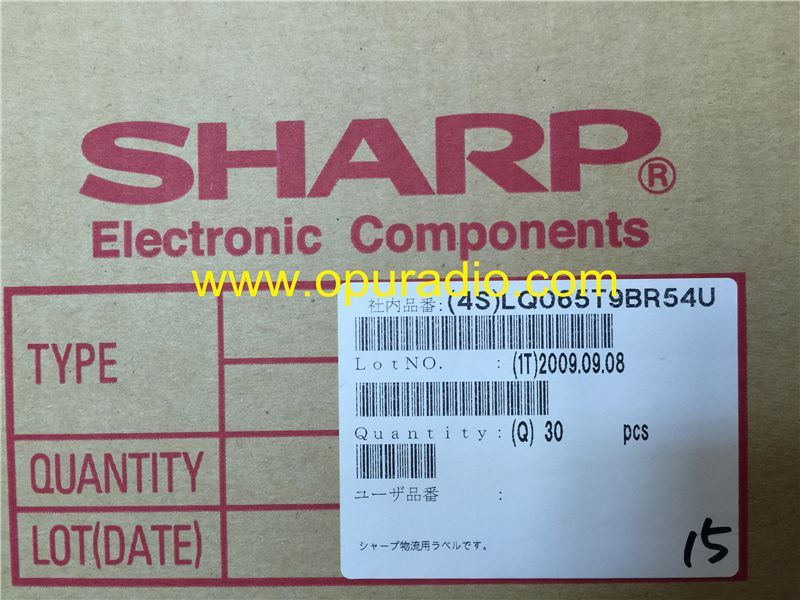 LQ065T9BR54U LQ065T9BR52U LCD Display for BMW Group E38 E39 E46 E53 E60 X5 540i 740i M3 M5 MK4
