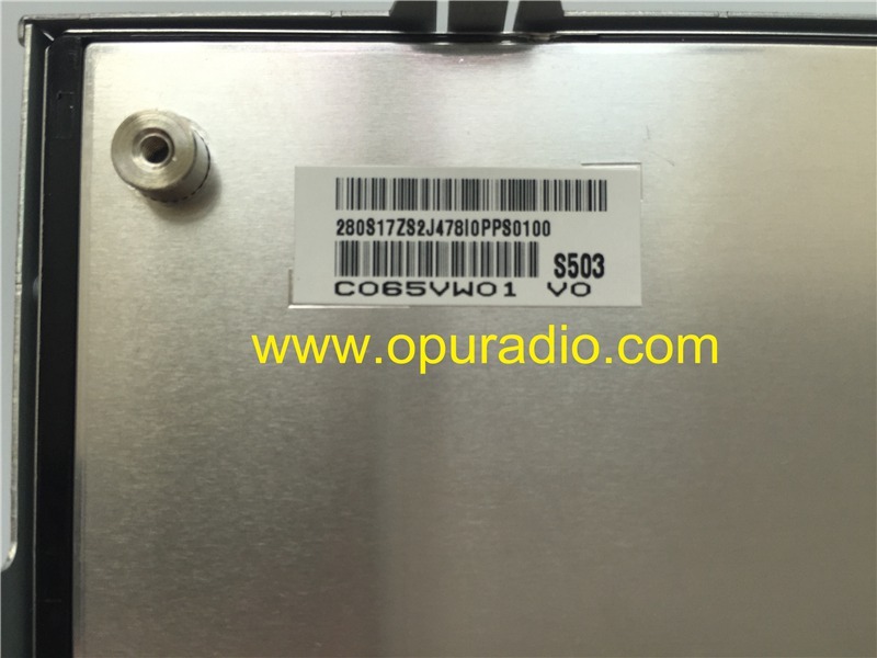 AUO Display C065VW01 V0 S503 LCD Monitor with touch screen for VW RCD550 Touareg audio