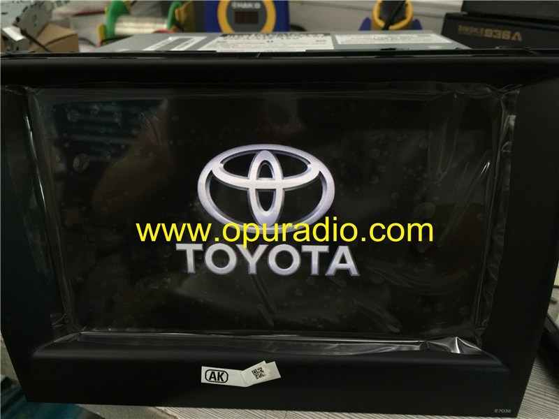 TOYOTA 86100-06043 86107-06040 86107-06013 Fujitsu Ten CD DVD Navigation GPS AM FM JBL systems E7036 E7037 for 2012-2014 TOYOTA Camry HDD 80GB Radio