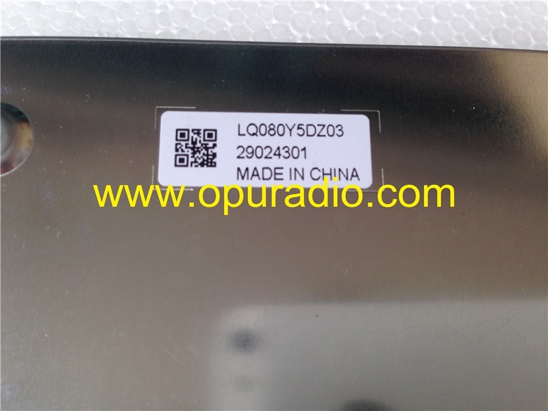 Sharp LQ080Y5DZ03 LQ080Y5DZ01 LQ080Y5DZ30 LQ080Y5DZ30A 8inch LCD display with touch screen monitor for Ford Flex Escape Mondeo car DVD Navigation
