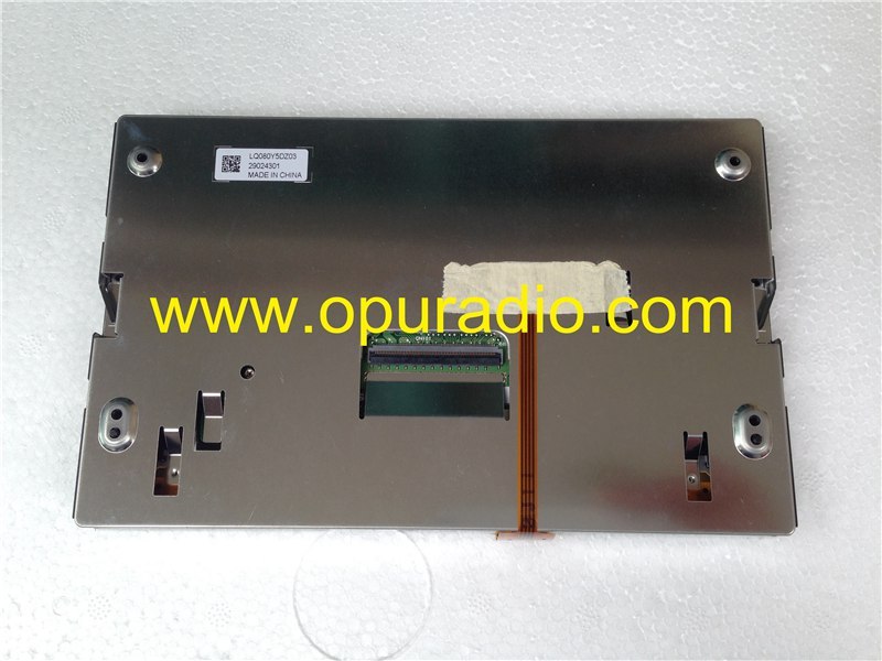 Sharp LQ080Y5DZ03 LQ080Y5DZ01 LQ080Y5DZ30 LQ080Y5DZ30A 8inch LCD display with touch screen monitor for Ford Flex Escape Mondeo car DVD Navigation