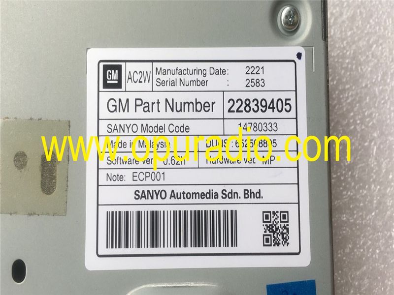 LCD Display LA080WV1 TD01 with touch screen Digitizer complete Monitor GM 22831821 for 2012 2013 Buick Lacrosse INFO-GPS-TV Navigation