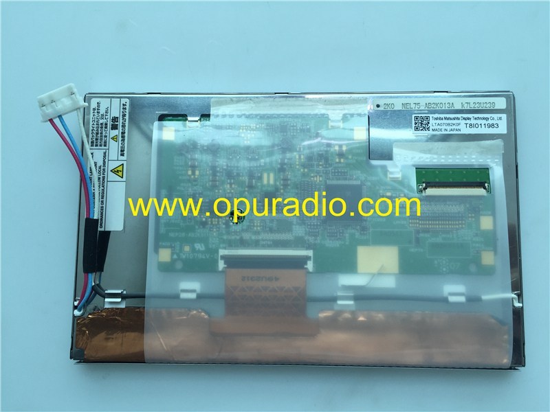 LCD Monitor Screen Display LTA070B2K0F for 2010 Jaguar Land Rover Freelander 2 car radio Navigation MAP