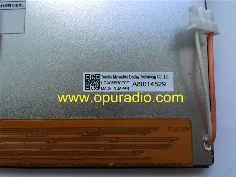 Toshiba Mobile Display LTA065B0F0F LT065CA45300 LT065AB3D300 monitor screen for Mercedes Comand-APS NTG2.5 DVD Navigation 2009 up G500