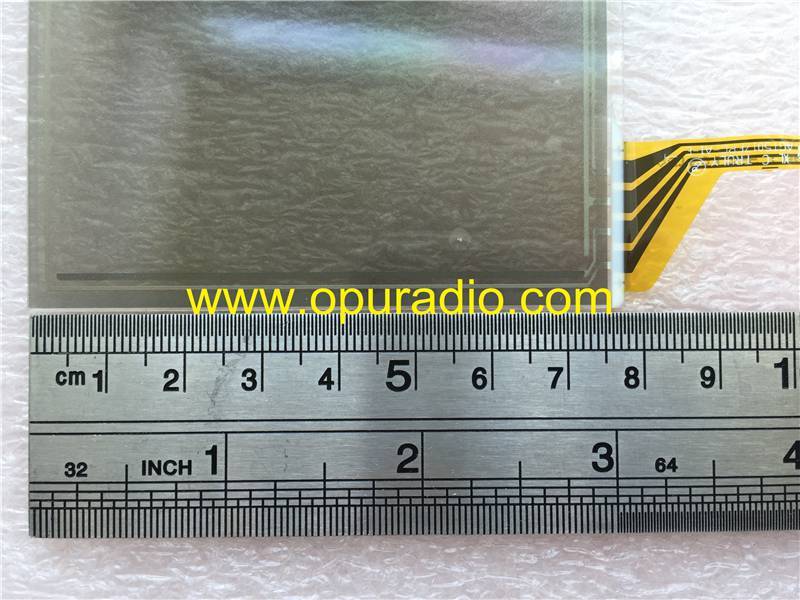 Only Touch screen Digitizer for TRULY Display IPS2P2301-E FIAT VP2 COLOR for 2015-2016 Fiat 500 500X Continental 312 VP2 334 ECE DAB Radio Media Nav P