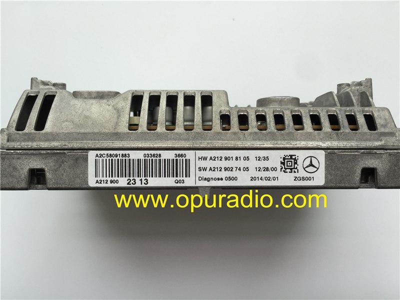 VDO Mercedes Benz Display Monitor Screen for 2013-2015 W212 E200 S212 CLS Class car radio audio Media