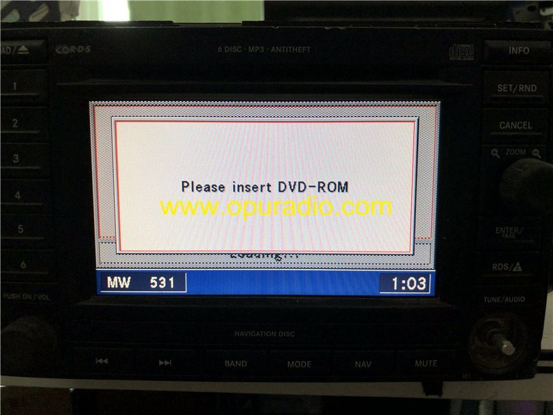 Wirings Tester with Emulator for Chrysler 300C 200 6 CD changer Navigation radio MAP power on bench