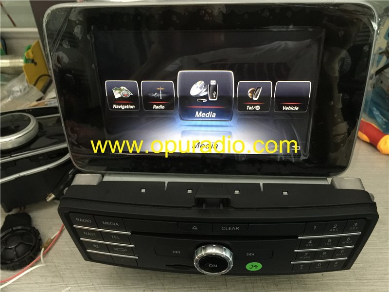 Monitor centor console harness cables Emulator for testing 2015-2017 Mercedes Benz NTG5.1 A B Class GLA200 CLA180 CLS400 SLK200