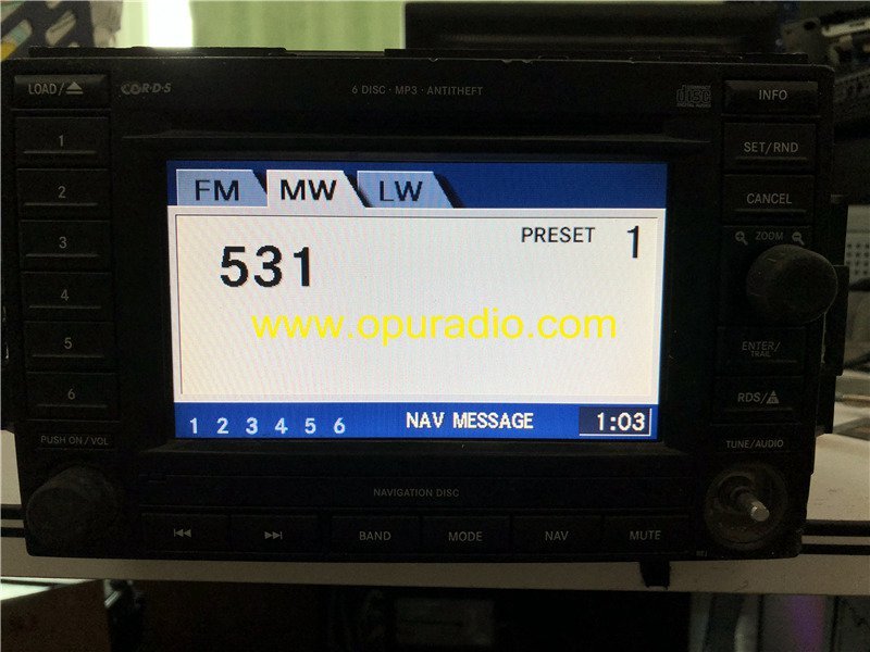 Wirings Tester with Emulator for Chrysler 300C 200 6 CD changer Navigation radio MAP power on bench
