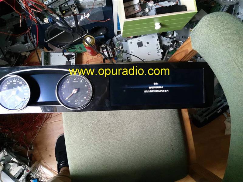 Tester wirings with Emulator for 2016 2017 Mercedes W213 RHD Navigation radio power on bench E300
