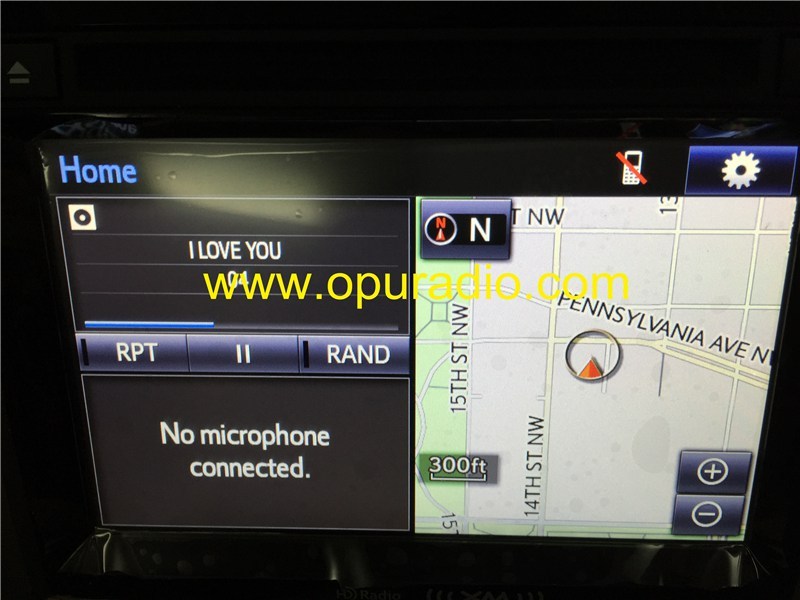 86100-0C121 HD Radio for 2015-2016 Toyota Tundra With JBL Sound System Navigation 57075 XM Bluetooth APPS MAP SD Card Panasonice Automotive