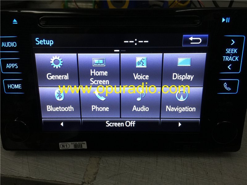 Opuradio 86100-04160 HD Radio 510103 for 2015-2017 Toyota Sienna GPS 2016-2017 TACOMA Panasonic Automotive NON JBL