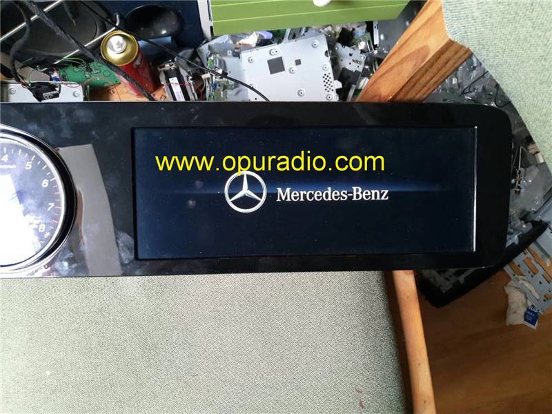 Tester wirings with Emulator for 2016 2017 Mercedes W213 RHD Navigation radio power on bench E300