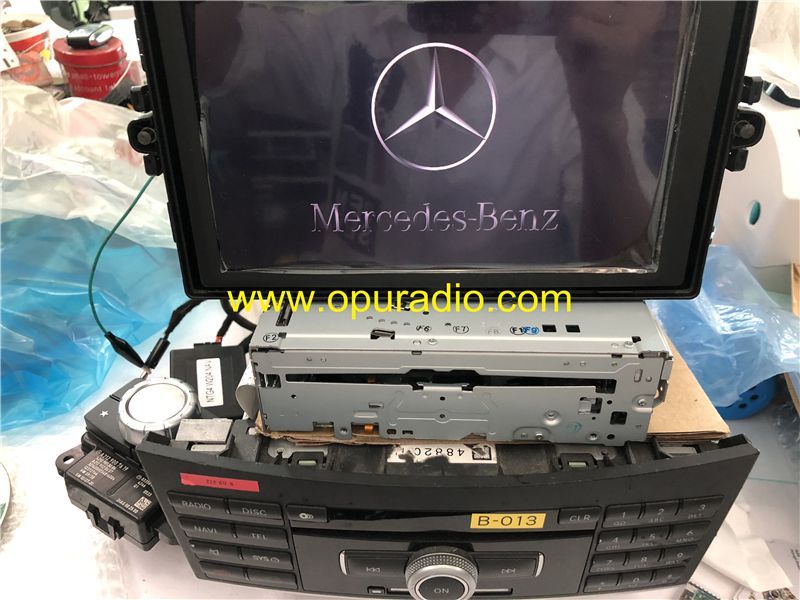 Wiring with Emulator LVDS Cable tester for 08-11 Mercedes Comand NTG4 APS W204 C-Class US Single Changer HIGH ECE W212 E-Class car navigation