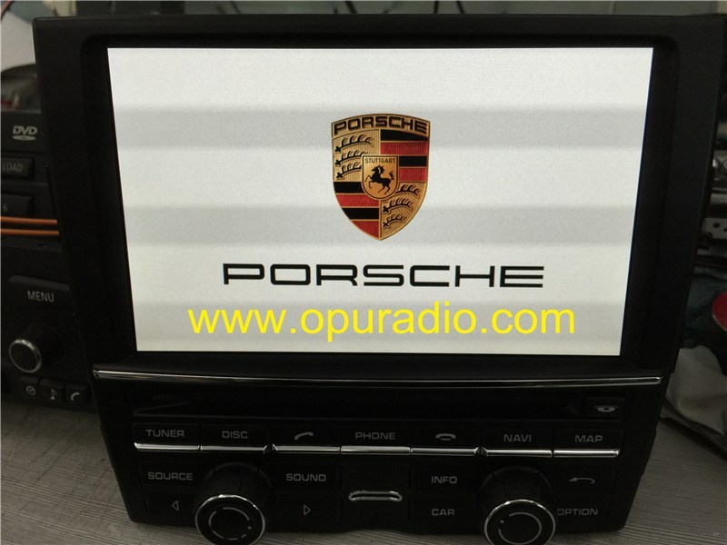 PCM3.1 RADIO Head Unit for Porsche 911 991 981 Boxter Cayenne Naviation GPS 6 CD DVD Changer AUX MP3 Phone Bluetooth USA Canada MAP HDD 100GB XM Satel