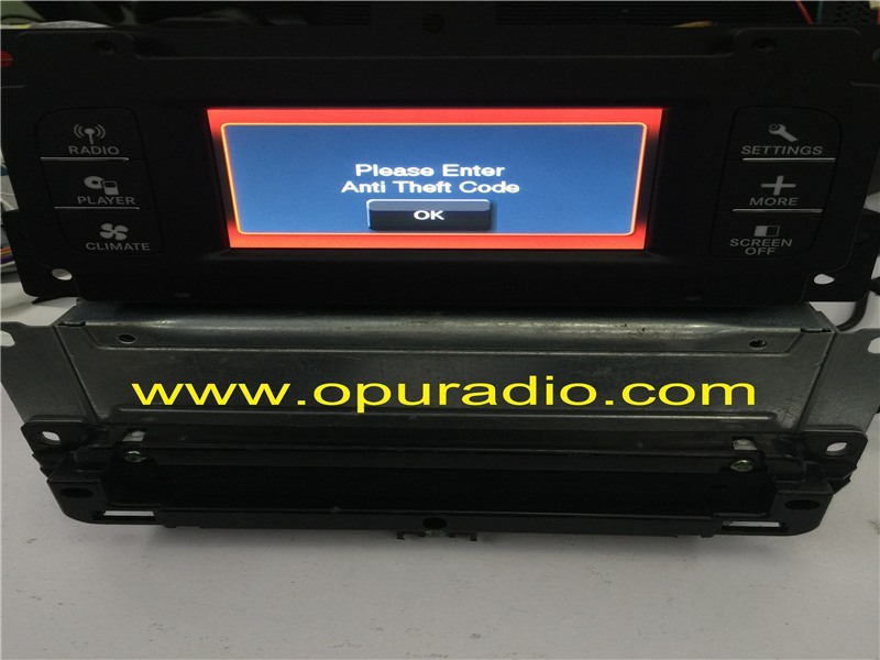 Tester wirings with Emulator for 13-17 Fiat Freemont car audio Media Chrysler Dodge CD player Journey RB5 Changer 8.4N Uconnect 13-16 Dart SiriusXM