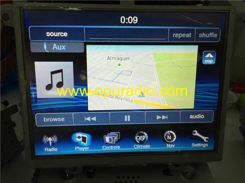 Tester wirings with Emulator for 13-17 Fiat Freemont car audio Media Chrysler Dodge CD player Journey RB5 Changer 8.4N Uconnect 13-16 Dart SiriusXM