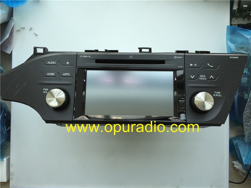 86100-07081 86100-07100 HD Radio for 2015 2016 Toyota AVALON JBL Navigation Audio 510024 510081 APPS MAP GPS Bluetooth XM Phone CD Player MAP Card