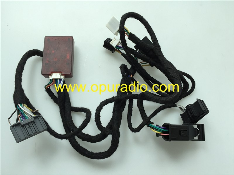 decode Module with cables for power on the bench Ford SYNC3 SYNC2 systems Lincoln Mustang Focus car radio navigation testing Display module