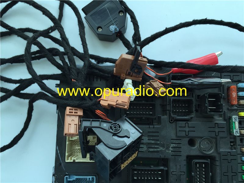 Wiring Harness cables with canbus for all kinds of 2015-2019 Peugeot Citroen DS car CD DVD player navigation Magneti Marelli MAP Bluetooth Phone